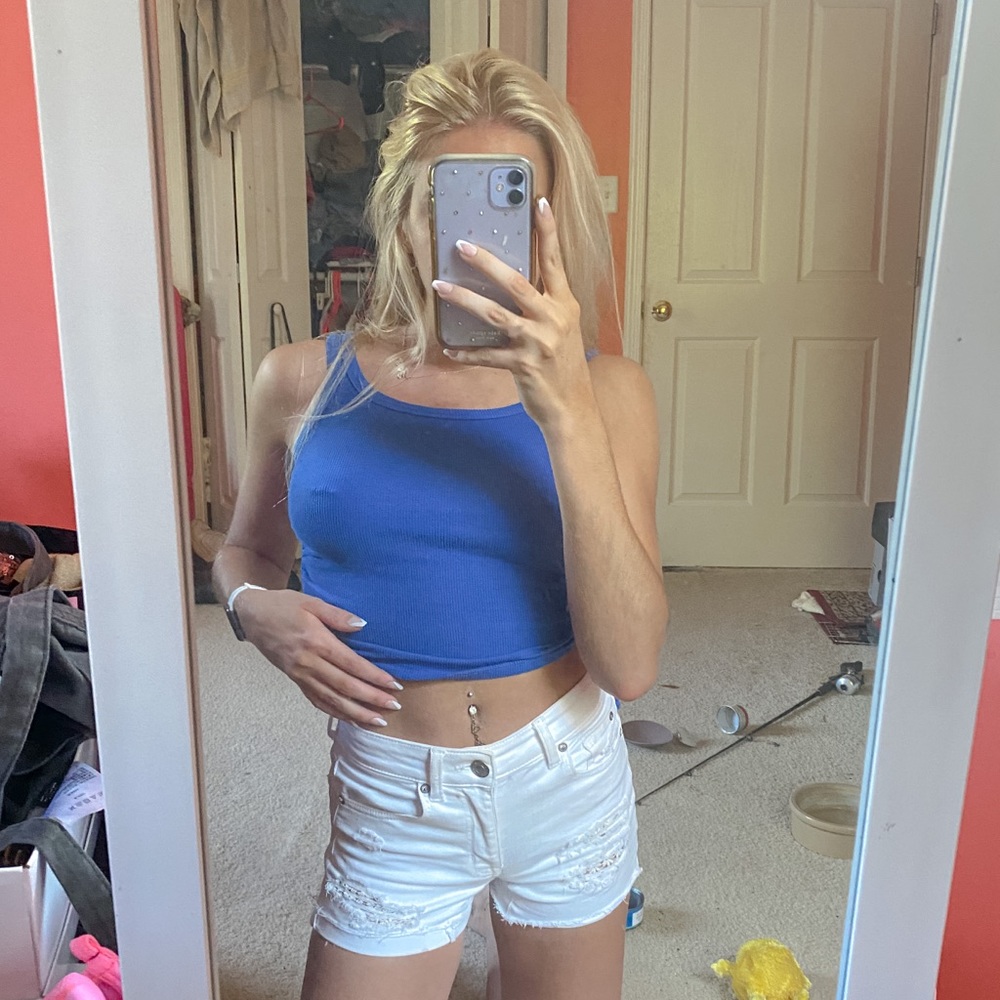 american eagle short shorts